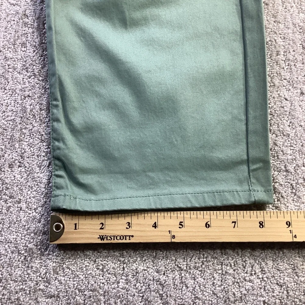 Lucky Brand 410 Athletic Straight Sage Green Advanced Stretch Pants 38 x 30 NWT